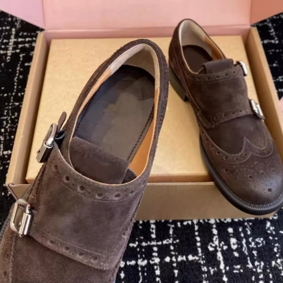 Ladies shoes deer leather shoes - Picture 2 of 5